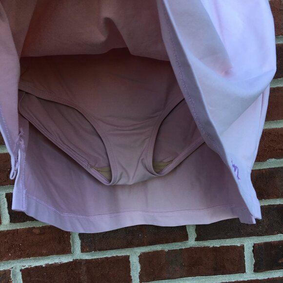 In Between Court Sportswear Tennis Skort Med Pale Pink USA Pickleball Athleisure - Picture 3 of 9